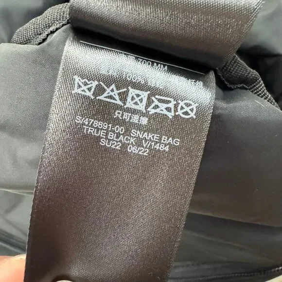 Yeezy Gap x Balenciaga Black Snake Bag - Picture 9 of 9